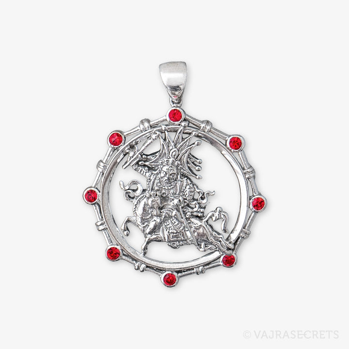 Limited Edition Setrap Pendant with Red Cubic Zirconia