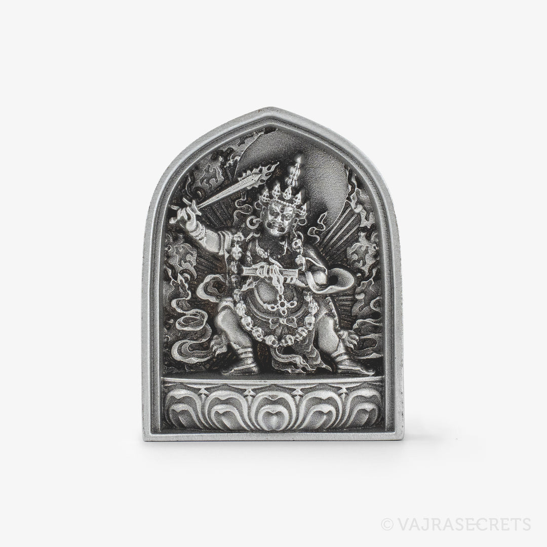 Black Manjushri Pewter Tsa Tsa