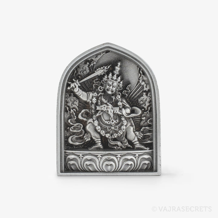 Black Manjushri Pewter Tsa Tsa
