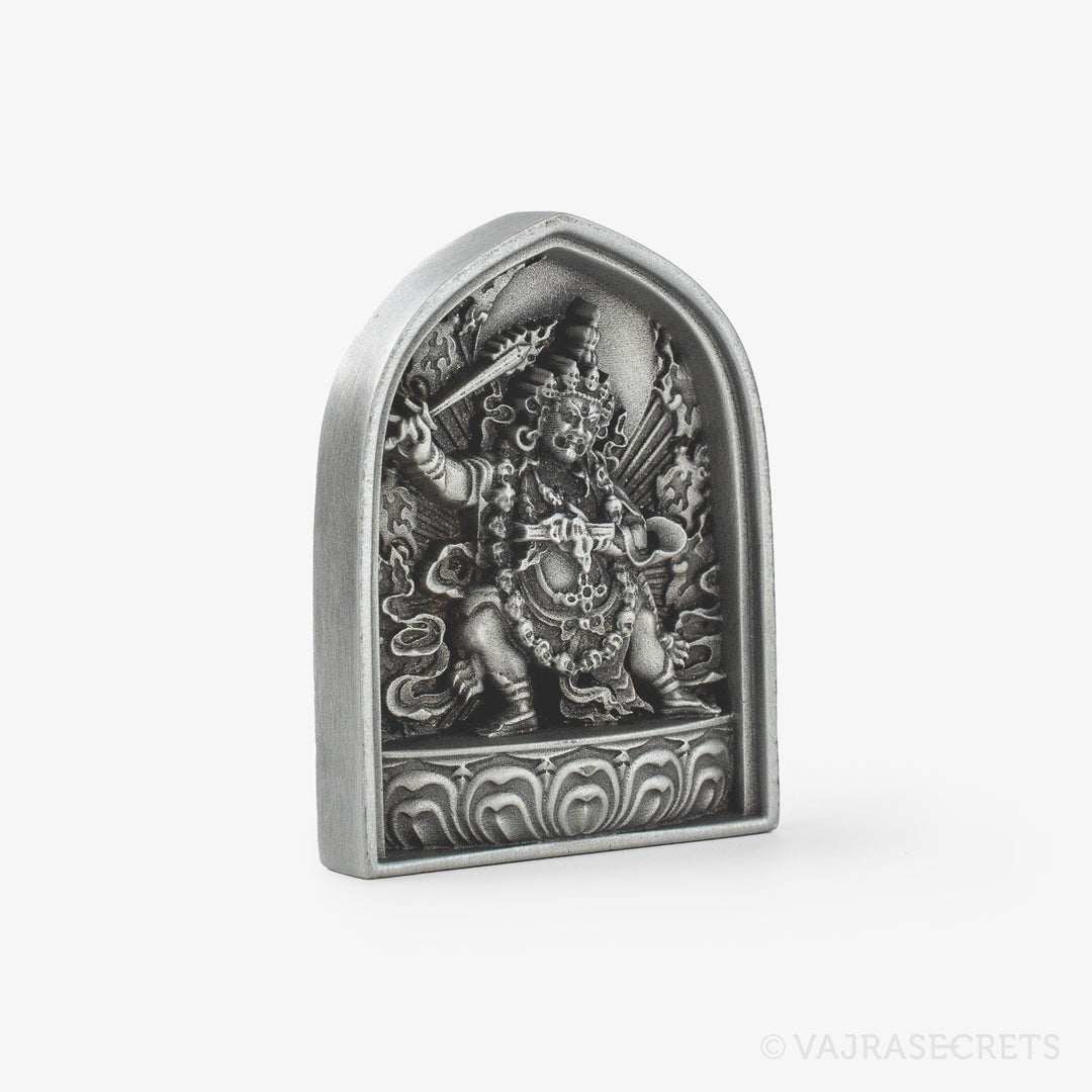 Black Manjushri Pewter Tsa Tsa