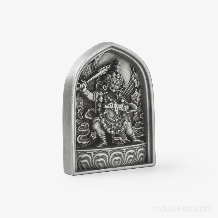 Black Manjushri Pewter Tsa Tsa