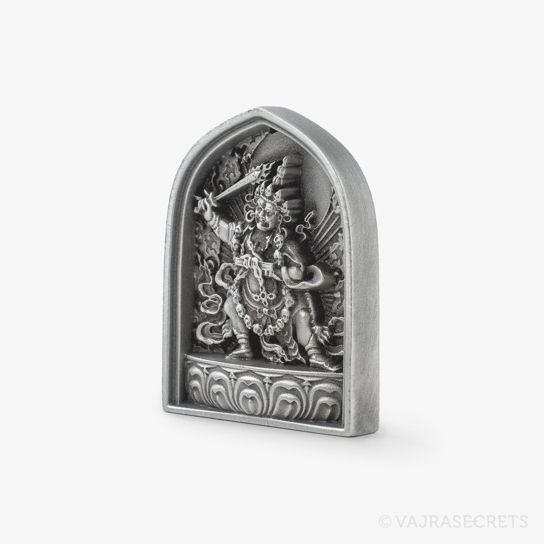 Black Manjushri Pewter Tsa Tsa