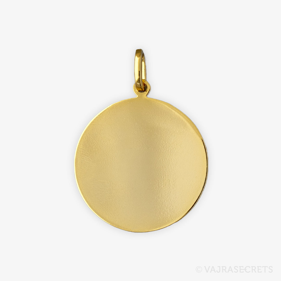 Vajrayogini Mantra Gold Pendant