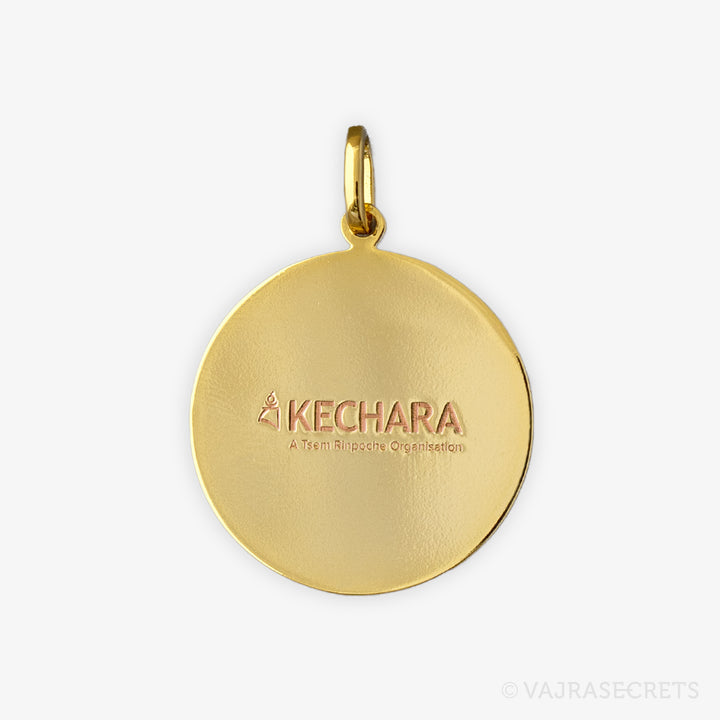 Vajrayogini Mantra Gold Pendant
