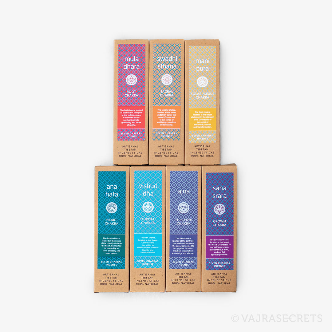Seven Chakras Incense Sticks Collection