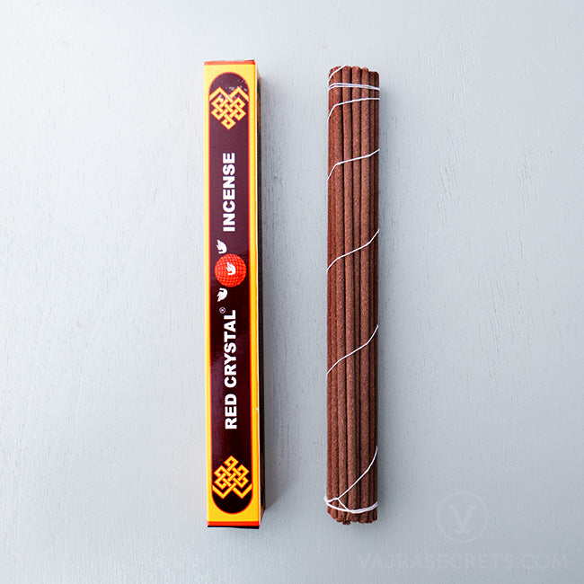 Original Red Crystal Tibetan Incense Sticks