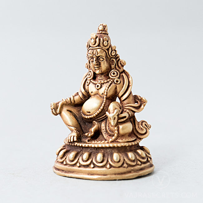 Dzambala Gold Statue, 2 inch