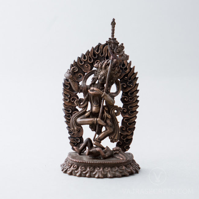 Blessed Vajravarahi Copper Statue, 3.5 inch