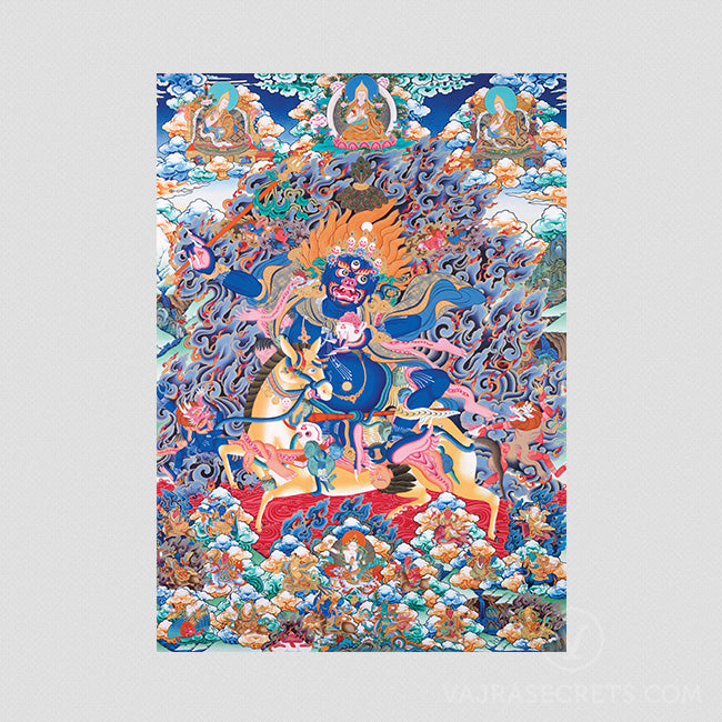 Palden Lhamo Thangka Print